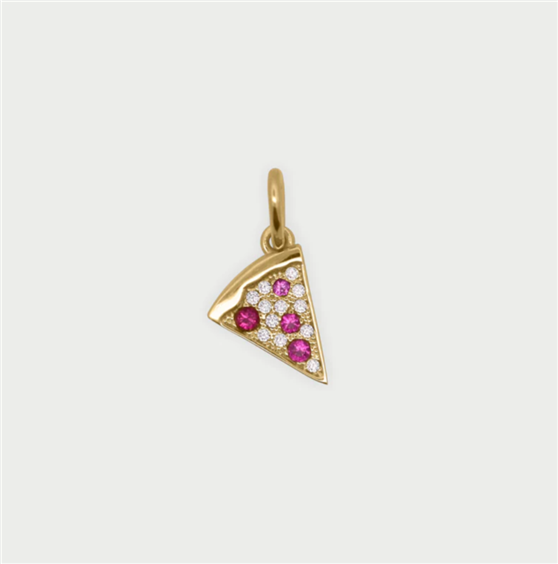 Charm Rue des Mille Woman Charm Bar in Brass CB-LCN 16 - CB-LCN 16